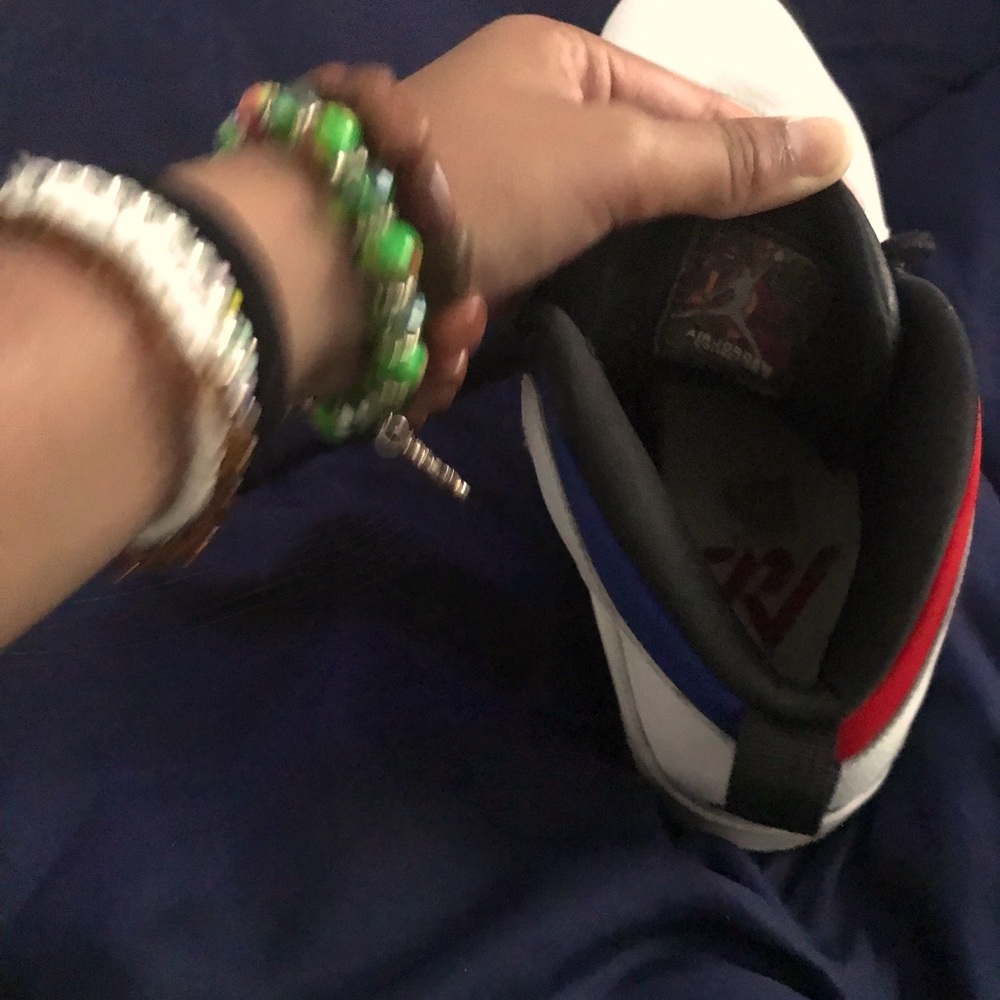 🥾 * 6.5 . White/ Blue/ Red . In good conditions *
